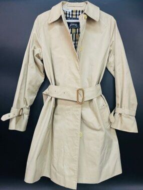 Vintage Burberry Trench Coat size small